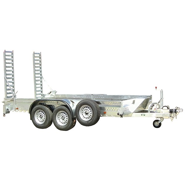Machinery carrier trailers